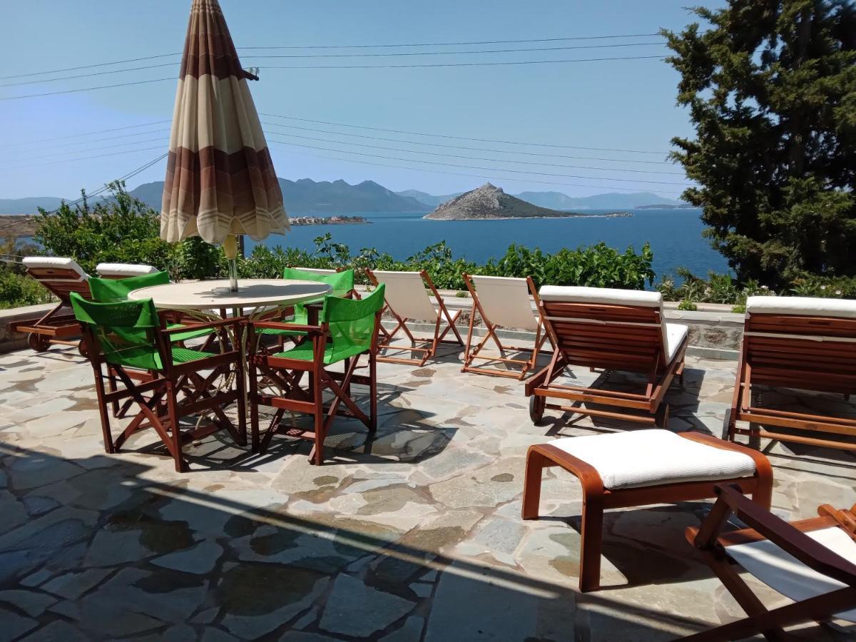 Fantastic House With A Wonderful View Of The Sea Vila Kapotidhes Exterior foto