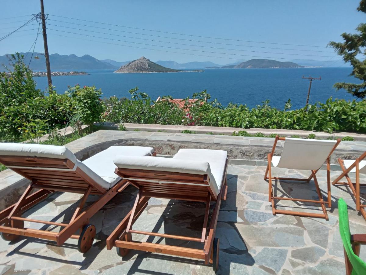 Fantastic House With A Wonderful View Of The Sea Vila Kapotidhes Exterior foto