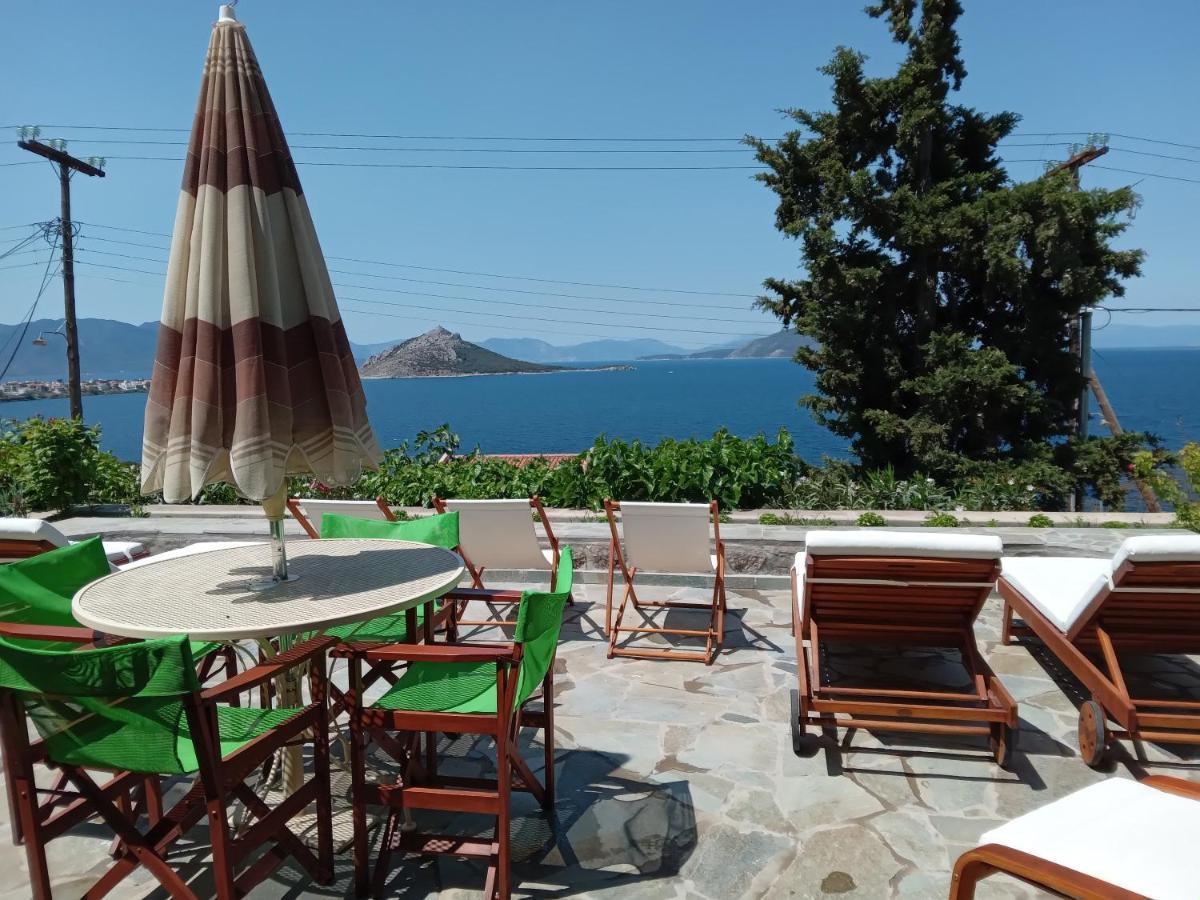 Fantastic House With A Wonderful View Of The Sea Vila Kapotidhes Exterior foto