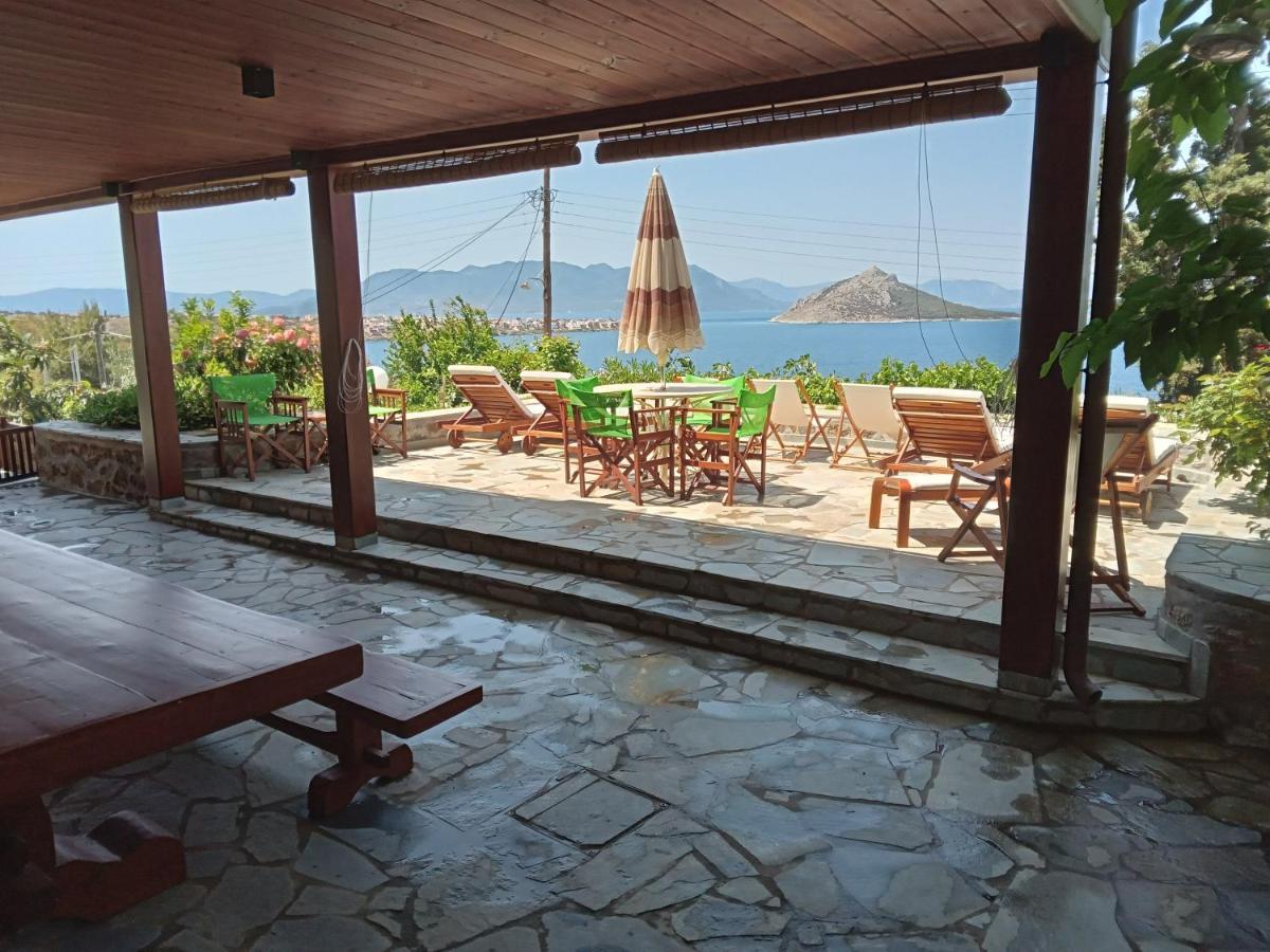 Fantastic House With A Wonderful View Of The Sea Vila Kapotidhes Exterior foto